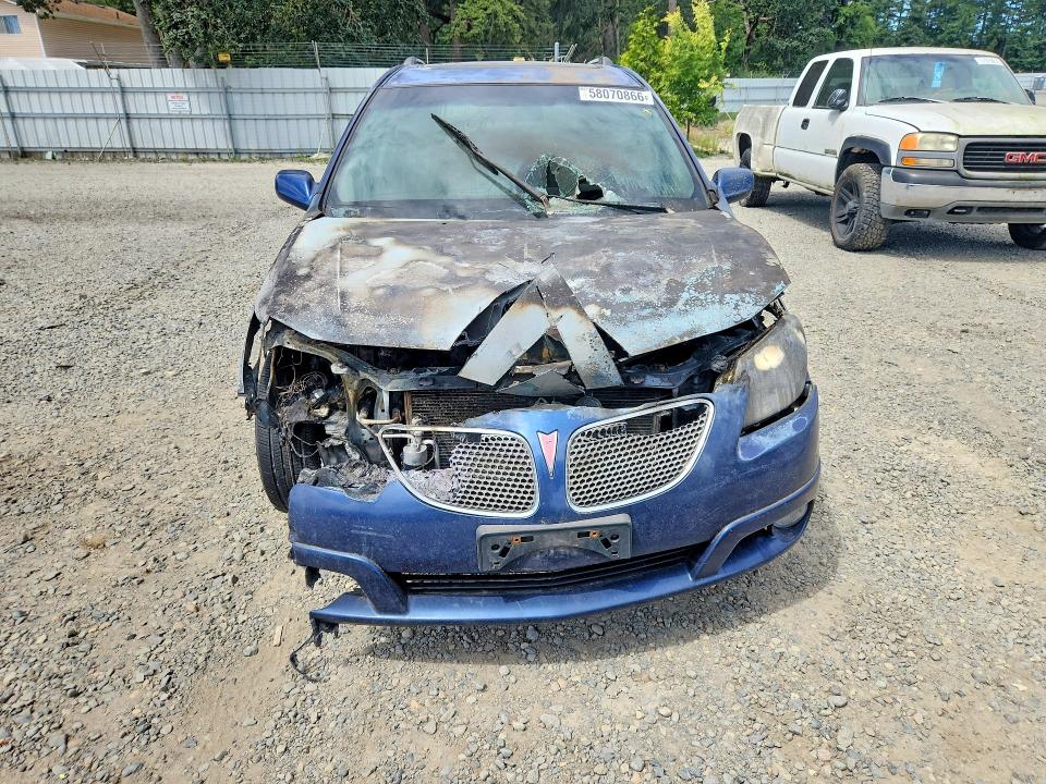 2007 Pontiac Vibe VIN 5Y2SL65877Z436058 COPART salvage auction — BURN, Wa - Bill Of Sale, sold $225 on 2026-07-07 (photo 5)