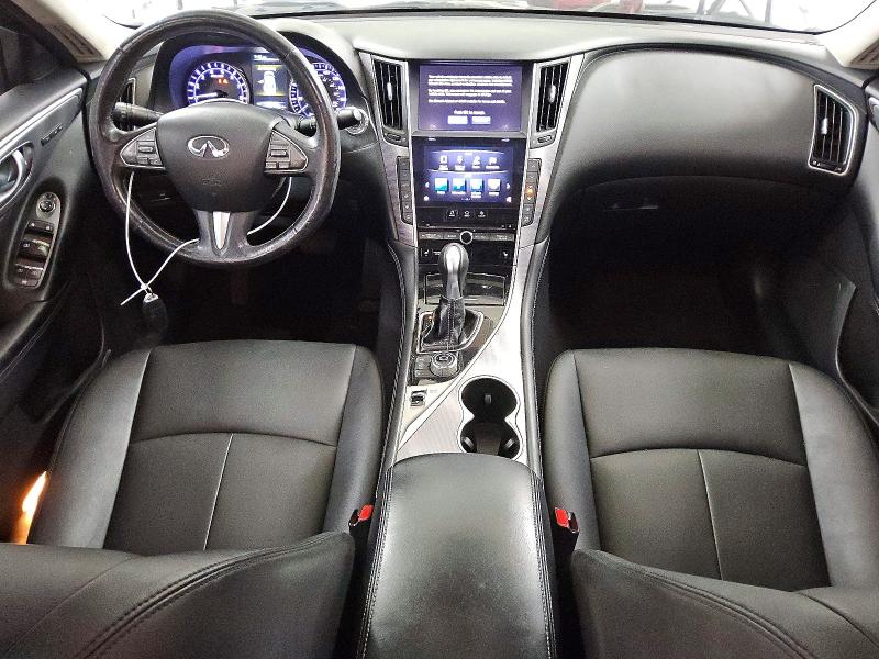 2016 Infiniti Q50 VIN JN1EV7AP5GM306516 COPART salvage auction — MINOR DENT/SCRATCHES, TX - CERTIFICATE OF TITLE, sold $1,950 on 2026-07-14 (photo 8)