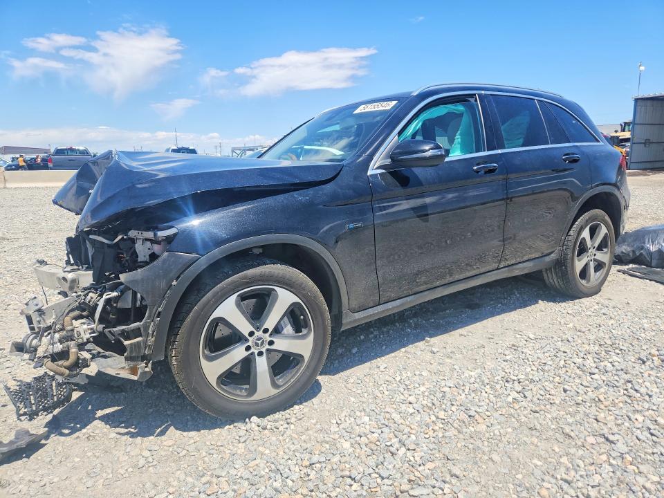 2019 Mercedes-benz Glc VIN WDC0G5EB6KF605265 COPART salvage auction — FRONT END, Co - Public - Salvage Title, sold $2,250 on 2026-07-30 (photo 1)