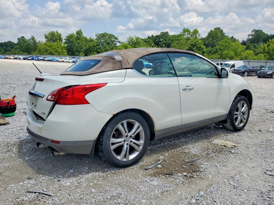 2011 Nissan Murano VIN JN8AZ1FY3BW001189 COPART salvage auction — REAR END, Ky - Bill Of Sale/Part Only/No Titl, sold $275 on 2026-07-17 (photo 3)