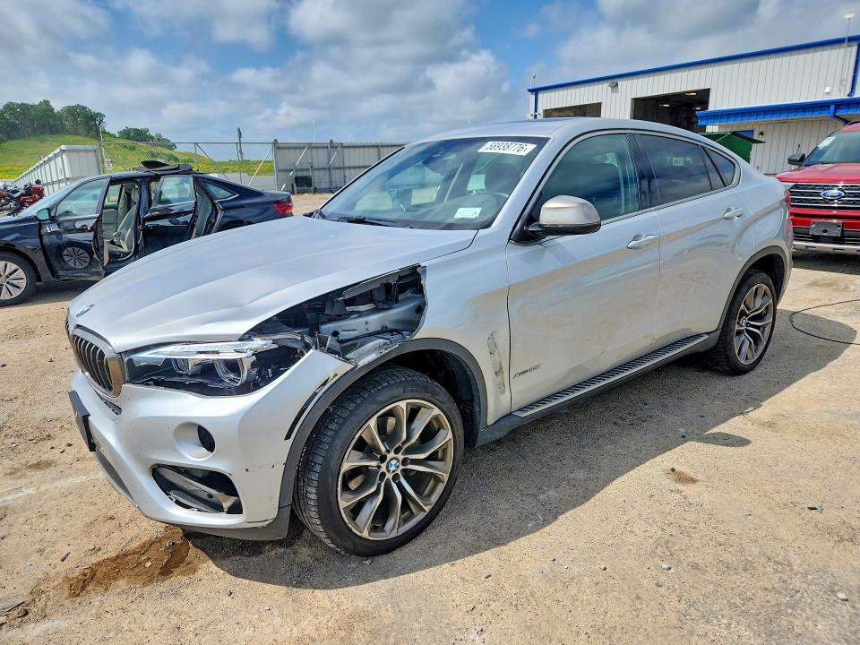2016 BMW X6 VIN 5UXKU2C56G0N78189 COPART salvage auction — FRONT END, Wi - Certificate Of Title, sold $7,500 on 2026-07-14 (photo 1)