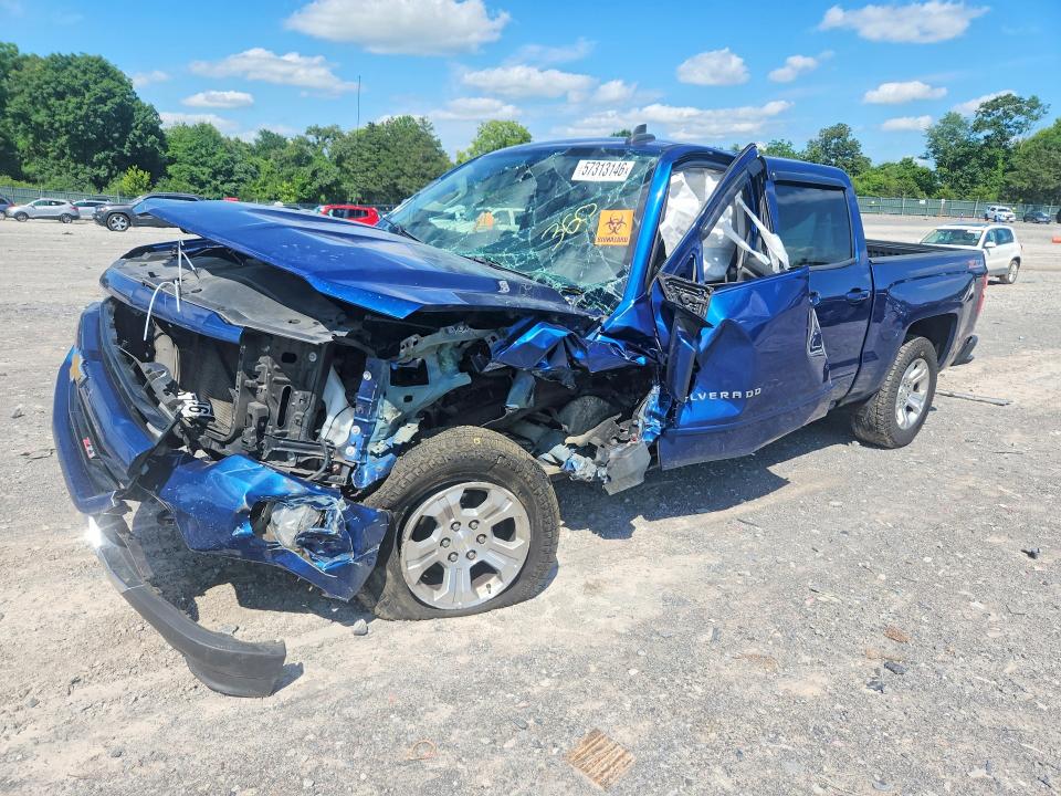 2016 Chevrolet Silverado VIN 3GCUKREC4GG137922 COPART salvage auction — SIDE, TN - SALVAGE CERTIFICATE, sold $1,700 on 2026-07-02 (photo 1)