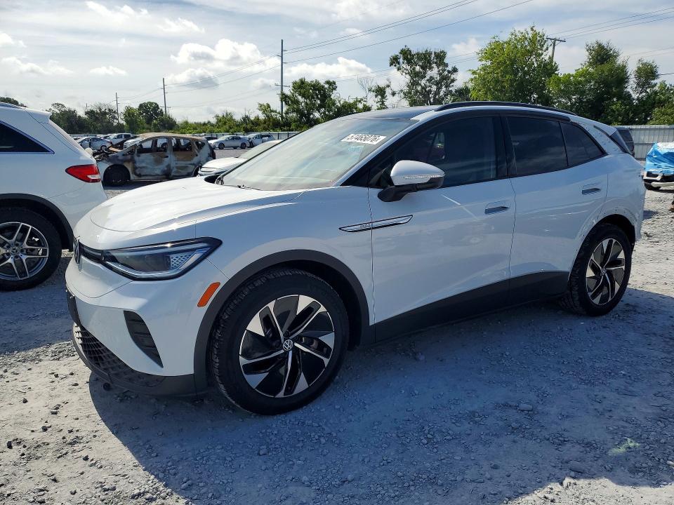 2021 Volkswagen Id.4 VIN WVGTMPE29MP056869 COPART salvage auction — REAR END, Fl - Cert Of Title Slvg Rebuildable, sold $13,000 on 2026-07-10 (photo 1)