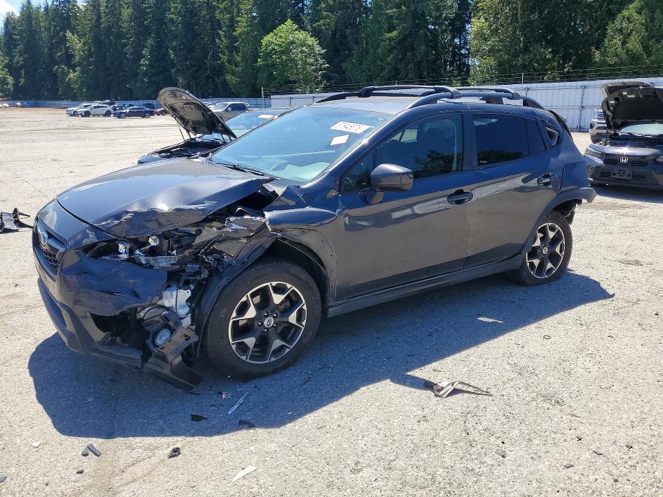 2018 Subaru Xv VIN JF2GTADC8JH319683 COPART salvage auction — REAR END, Wa - Bill Of Sale, sold $275 on 2026-07-13 (photo 1)