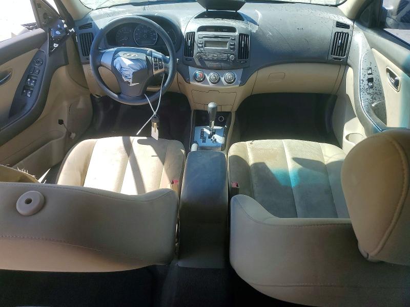 2010 Hyundai Elantra VIN KMHDU4AD6AU941313 COPART salvage auction — FRONT END, Ms - Cert Of Title-Salvaged, sold $400 on 2026-07-24 (photo 8)