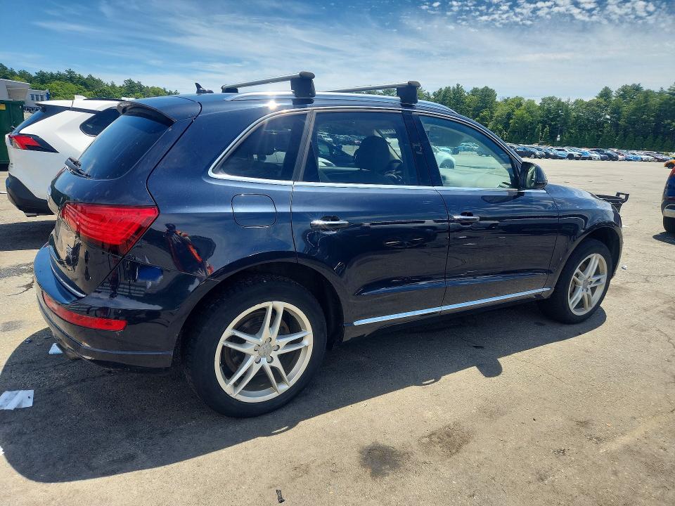 2016 Audi Q5 VIN WA1L2AFP5GA104421 COPART salvage auction — FRONT END, Ri - Salvage Certificate Of Title, sold $2,350 on 2026-07-28 (photo 3)