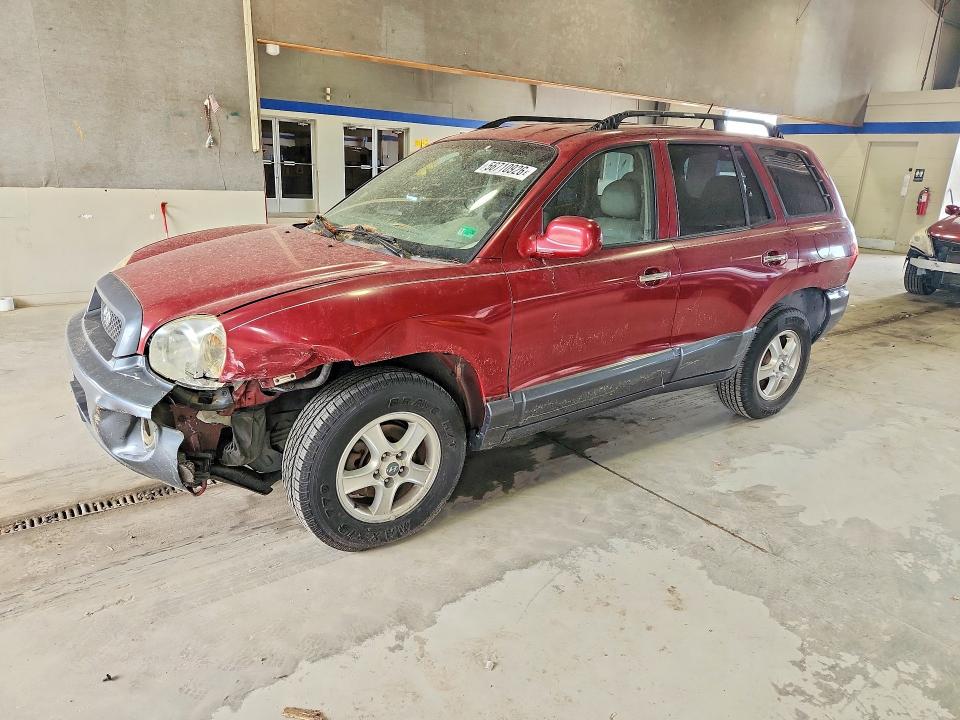2004 Hyundai Santa fe VIN KM8SC13E44U798803 COPART salvage auction — FRONT END, VA - CERT OF TITLE - SALVAGE, sold $350 on 2026-07-02 (photo 1)