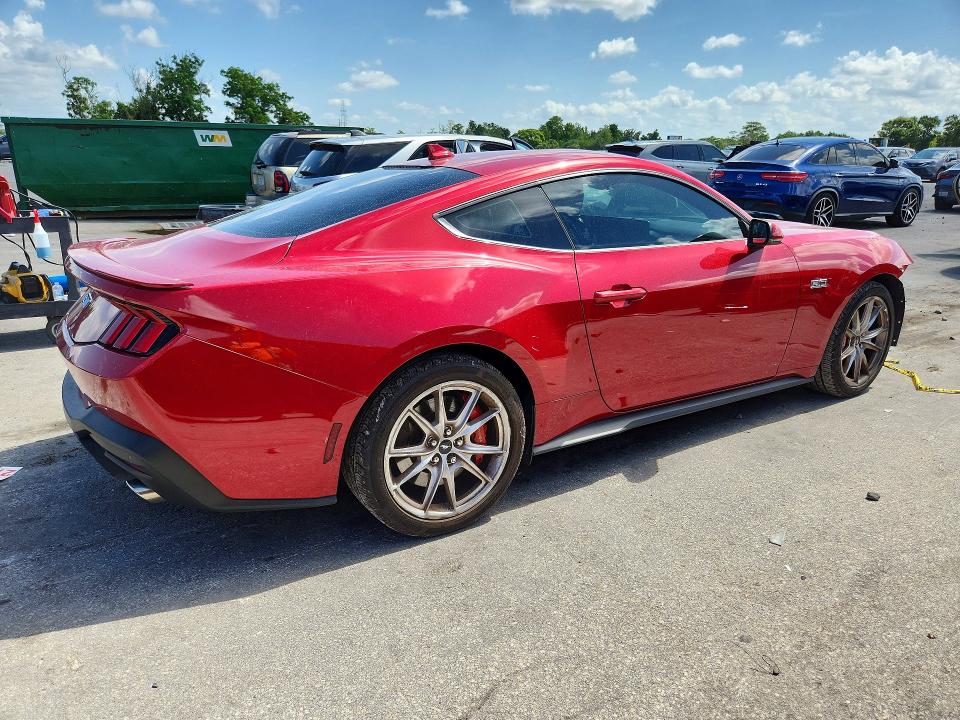2024 Ford Mustang VIN 1FA6P8CF2R5402404 COPART salvage auction — FRONT END, Fl - Cert Of Title Slvg Rebuildable, sold $18,200 on 2026-07-02 (photo 3)