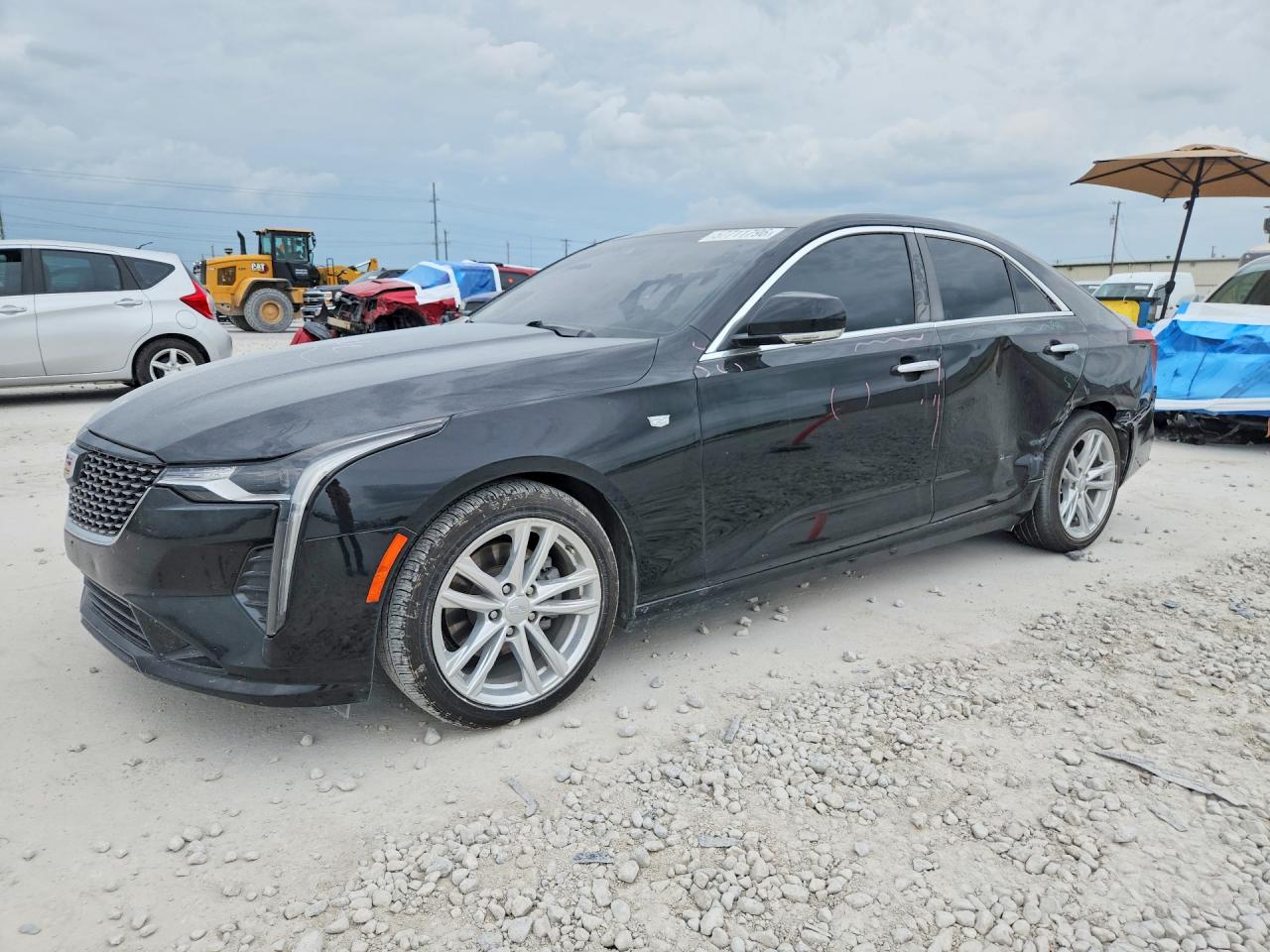 2021 Cadillac CT4 VIN 1G6DJ5RK1M0147906 — COPART salvage auction photo