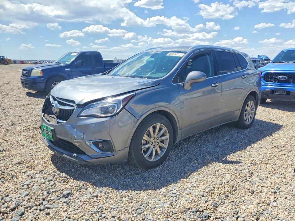 2020 Buick Envision VIN LRBFXCSA7LD113193 COPART salvage auction — FRONT END, Ok - Cert Of Title-Salvage, sold $550 on 2026-07-28 (photo 1)