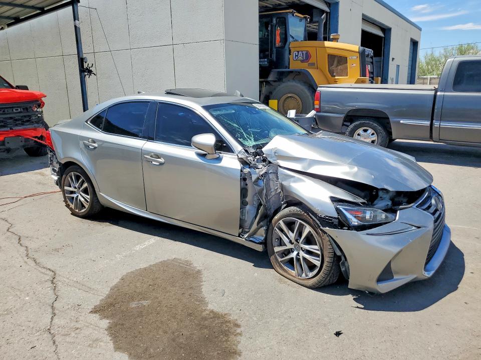2019 Lexus Is VIN JTHBA1D28K5084080 COPART salvage auction — FRONT END, Tx - Salvage Vehicle Title, sold $2,150 on 2026-07-31 (photo 4)