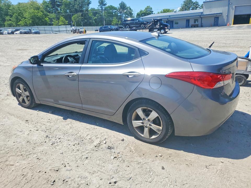 2011 Hyundai Elantra VIN 5NPDH4AE5BH057666 COPART salvage auction — REAR END, Ma - Cert Of Title-Slvg Repair Thft, sold $425 on 2026-07-06 (photo 2)