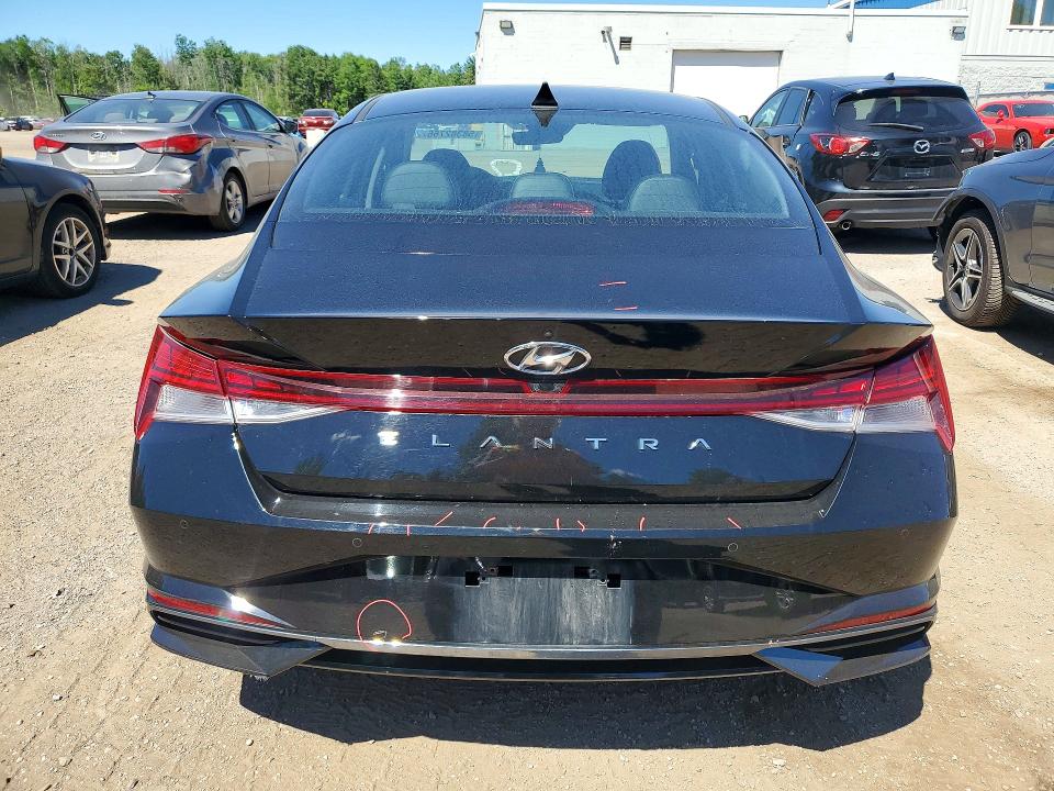 2021 Hyundai Elantra VIN KMHLN4AG3MU116157 COPART salvage auction — FRONT END, On - Permit Salvage, sold $625 on 2026-07-16 (photo 6)