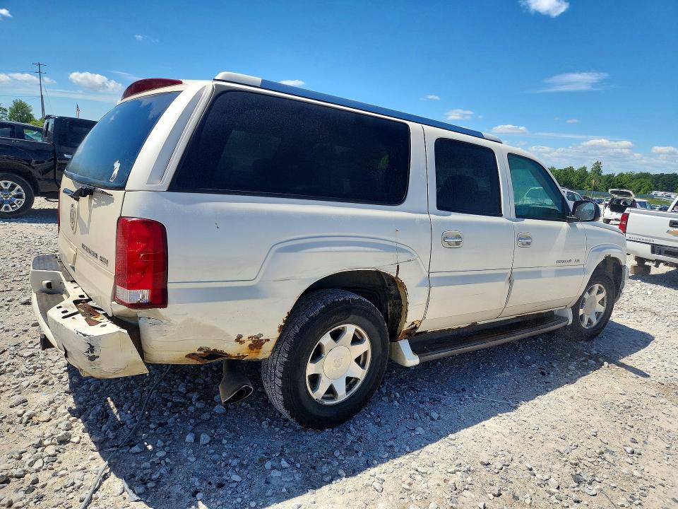 2004 Cadillac Escalade VIN 3GYFK66N14G288293 COPART salvage auction — REAR END, Mi - Certificate Of Title, sold $175 on 2026-07-23 (photo 3)