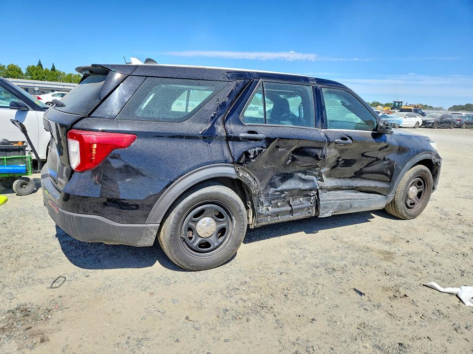 2020 Ford Explorer VIN 1FM5K8AB9LGB66958 COPART salvage auction — SIDE, Ca - Dis/Dlr/Exp Only Clean Title, sold $1,150 on 2026-07-02 (photo 3)