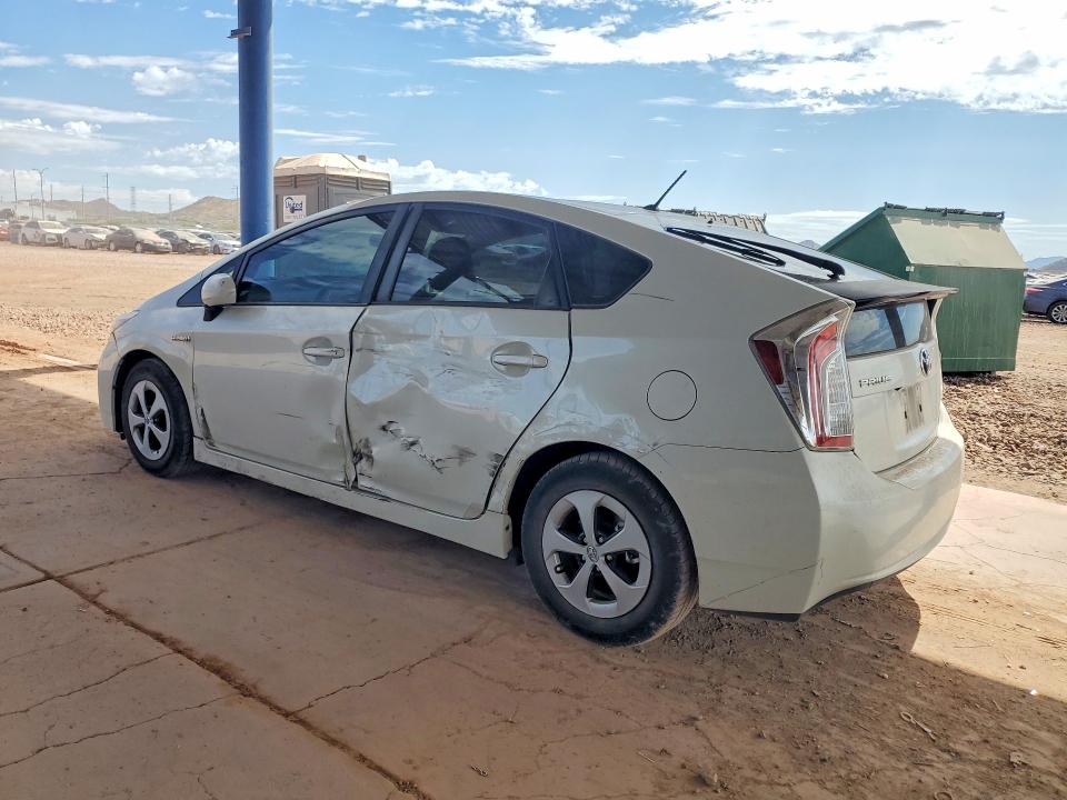 2015 Toyota Prius VIN JTDKN3DU6F0446266 COPART salvage auction — SIDE, Az - Cert Of Title - Salvage, sold $1,050 on 2026-07-21 (photo 2)