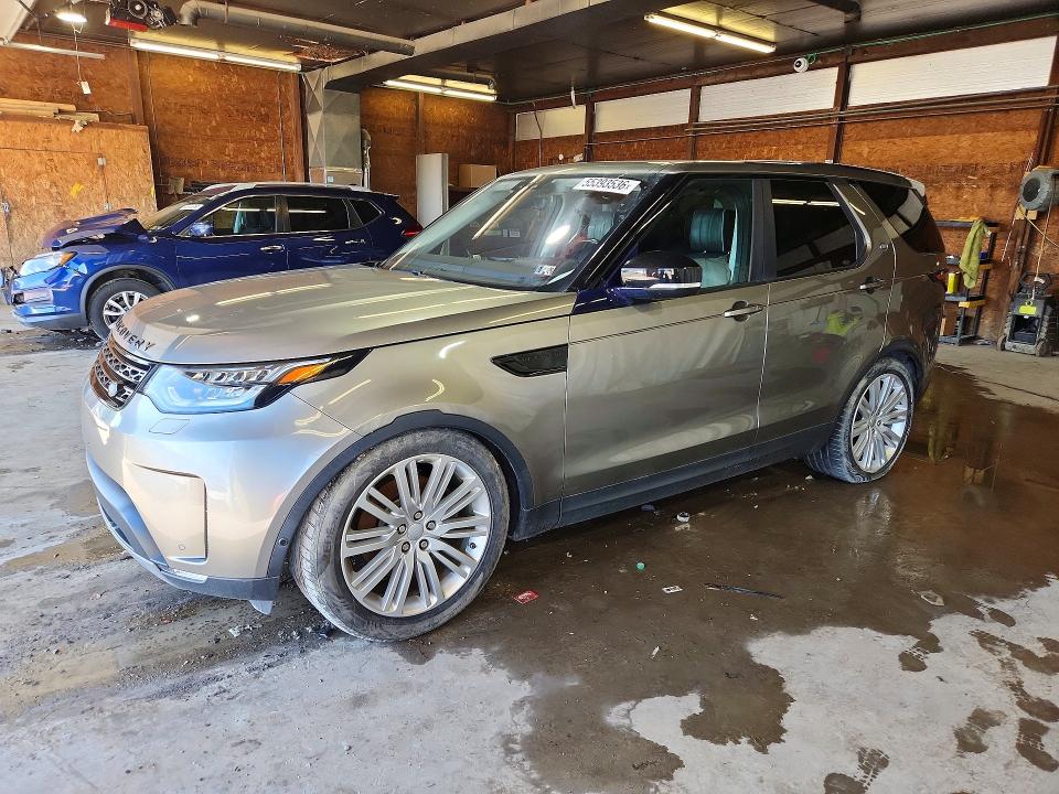2017 Land rover Discovery VIN SALRTBBV2HA016847 COPART salvage auction — ENGINE BURN, PA - CERTIFICATE OF SALVAGE, sold $500 on 2026-07-30 (photo 1)