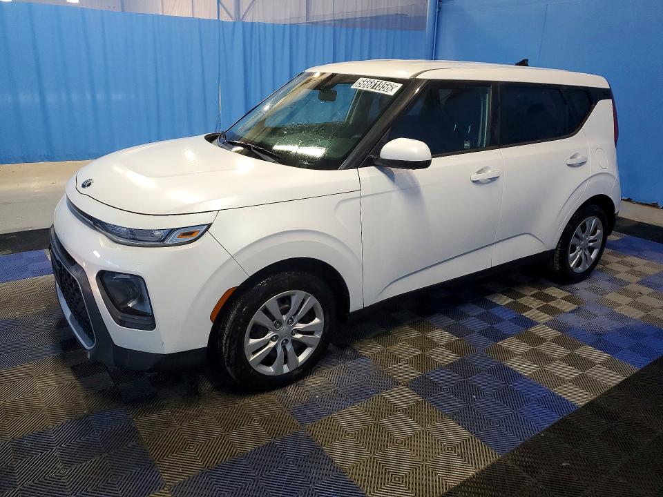 2020 Kia Soul VIN KNDJ23AU1L7046563 COPART salvage auction — MECHANICAL, FL - CERTIFICATE OF TITLE, sold $3,250 on 2026-07-13 (photo 1)