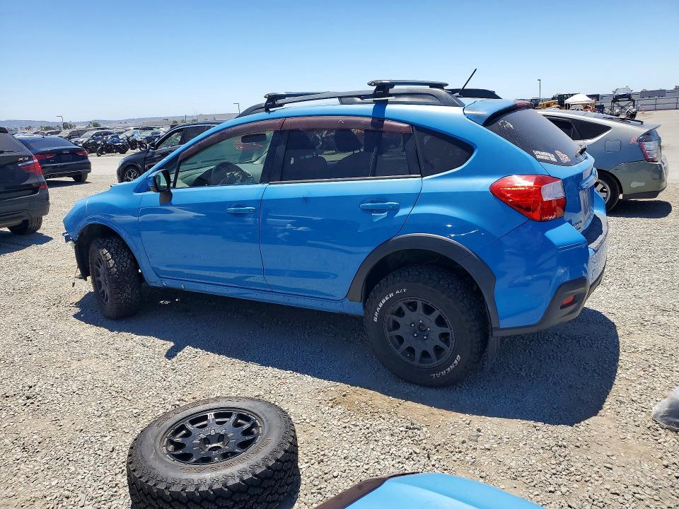 2016 Subaru Xv VIN JF2GPABC3G8321602 COPART salvage auction — FRONT END, CA - SALVAGE CERTIFICATE, sold $2,350 on 2026-07-28 (photo 2)