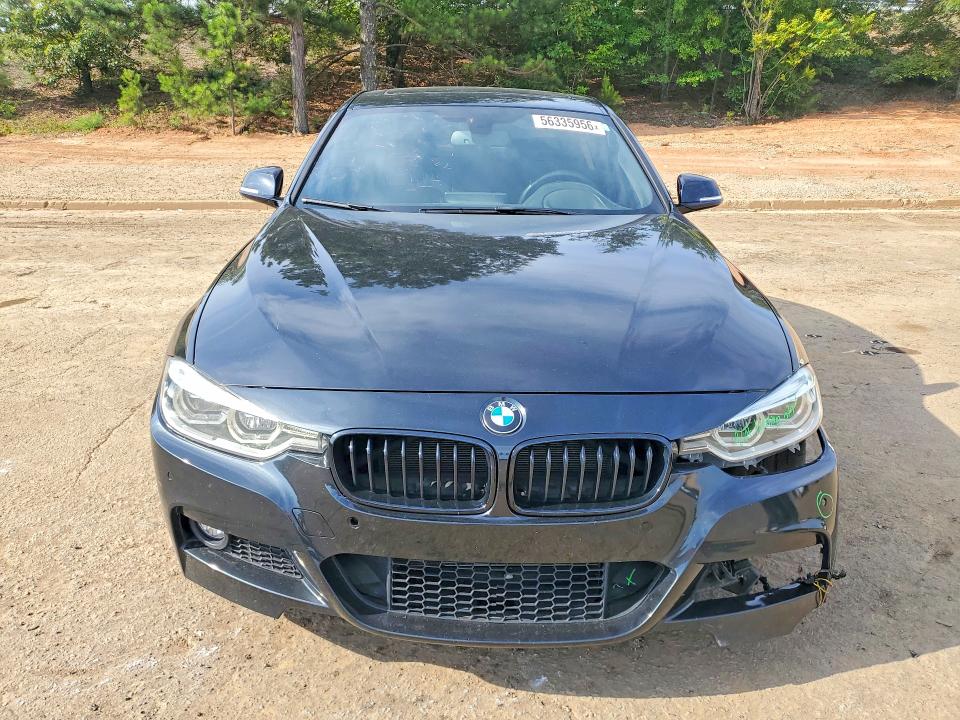 2018 BMW 3er VIN WBA8B9G50JNU98382 COPART salvage auction — FRONT END, SC - CERT OF TITLE-SALVAGE, sold $10,100 on 2026-07-24 (photo 5)