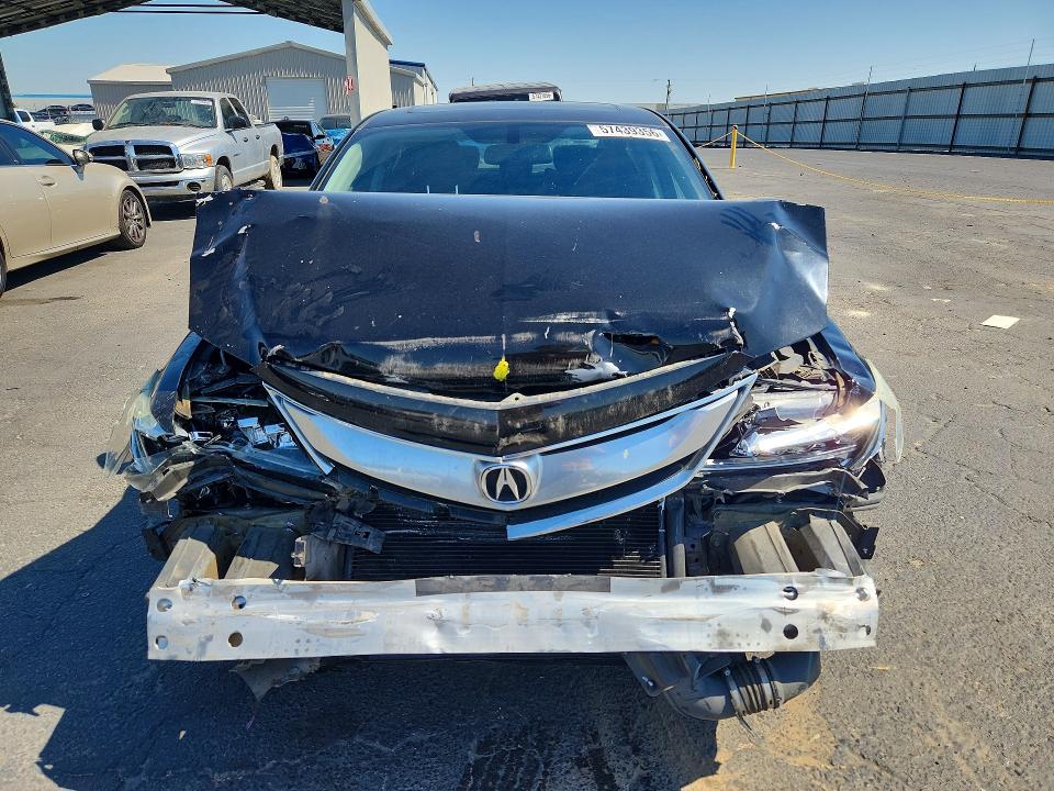 2016 Acura Ilx VIN 19UDE2F73GA001586 COPART salvage auction — FRONT END, Ca - Salvage Certificate, sold $700 on 2026-07-02 (photo 5)