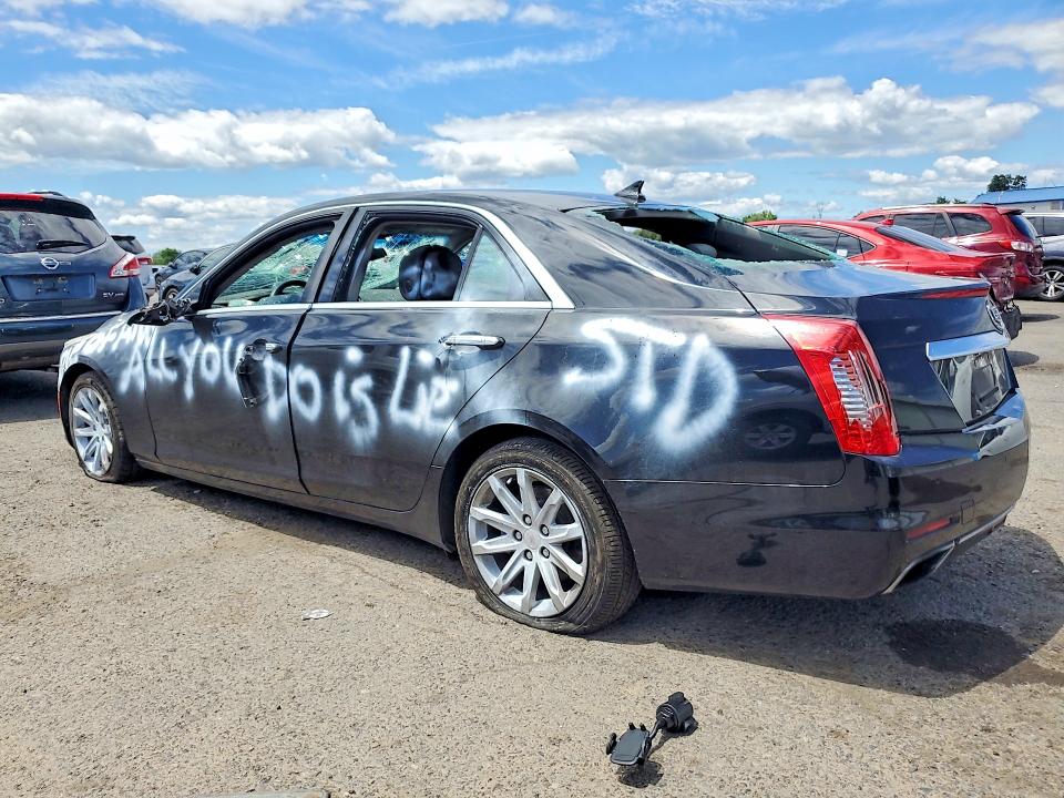 2014 Cadillac Cts VIN 1G6AP5SX5E0192260 COPART salvage auction — VANDALISM, Pa - Certificate Of Salvage, sold $725 on 2026-07-10 (photo 2)