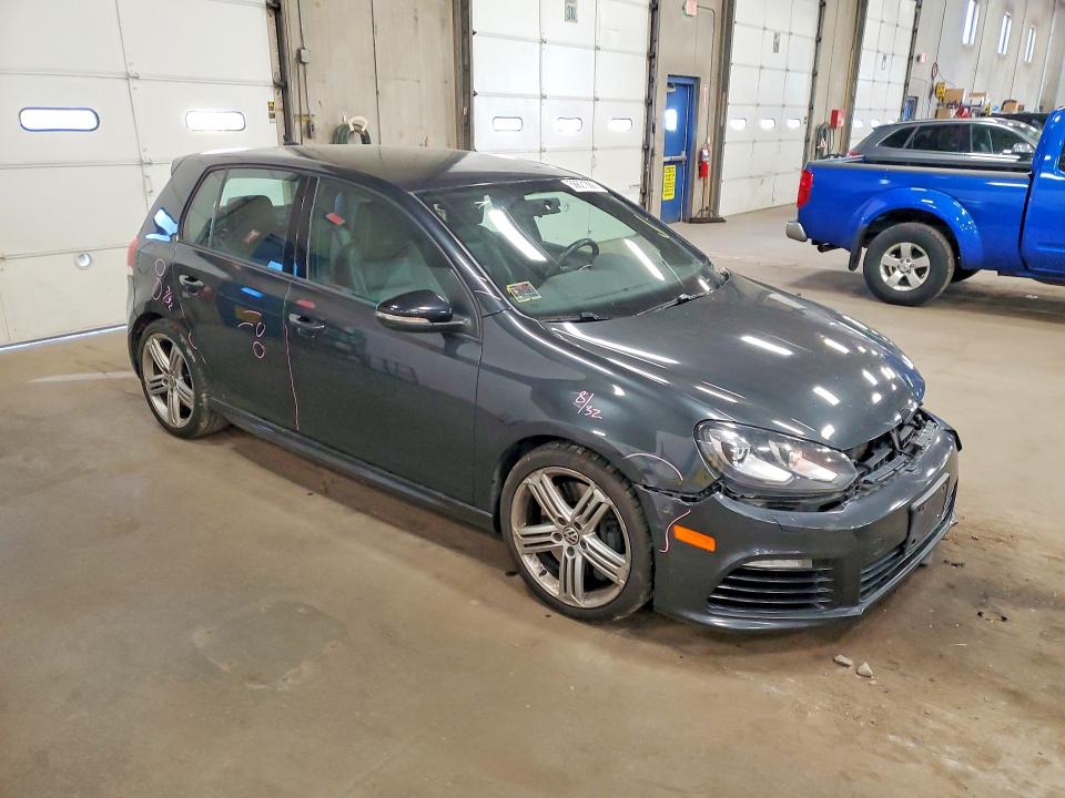 2012 Volkswagen VIN WVWPF7AJ6CW192104 COPART salvage auction — FRONT END, Mn - Cert Of Title-Salvage, sold $3,150 on 2026-07-16 (photo 4)