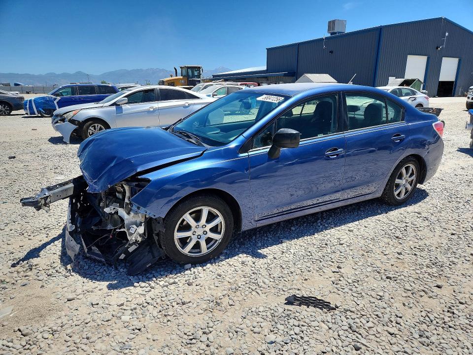 2013 Subaru VIN JF1GJAA60DH028995 COPART salvage auction — FRONT END, Ut - Salvage Certificate, sold $775 on 2026-07-31 (photo 1)