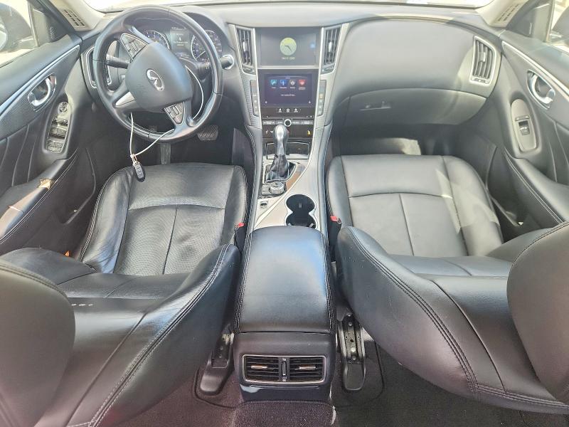 2014 Infiniti Q50 VIN JN1BV7AP8EM677668 COPART salvage auction — SIDE, Tx - Salvage Vehicle Title, sold $900 on 2026-07-24 (photo 8)