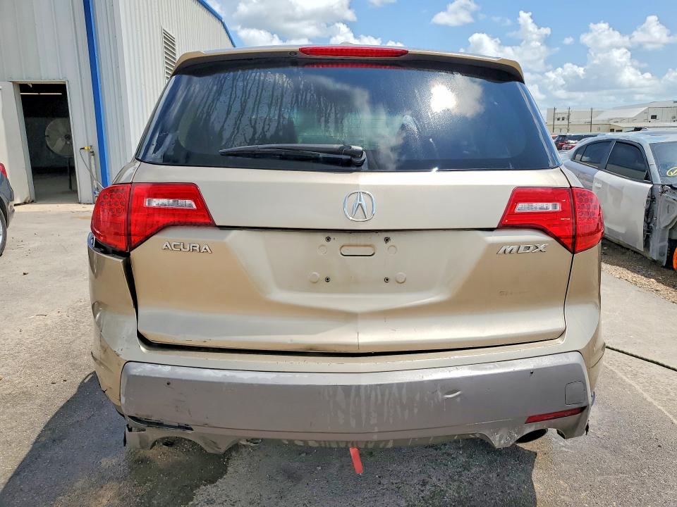 2007 Acura Mdx VIN 2HNYD28227H506972 COPART salvage auction — REAR END, Tx - Certificate Of Title (P), sold $225 on 2026-08-26 (photo 6)