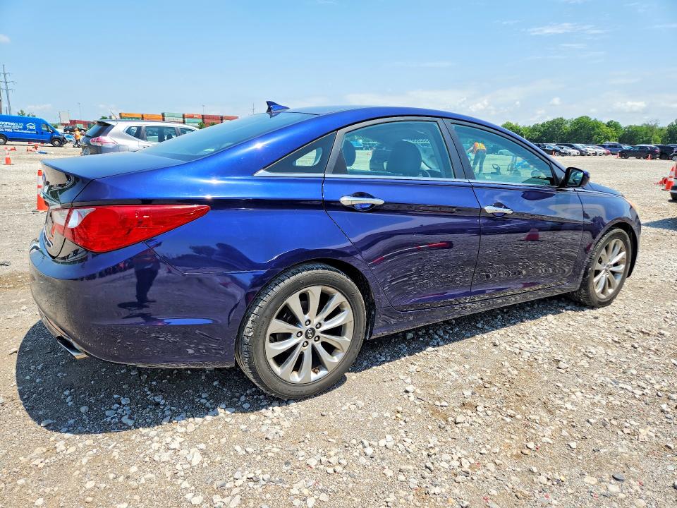 2013 Hyundai Sonata VIN 5NPEC4AC5DH506980 COPART salvage auction — UNDERCARRIAGE, Oh - Cert Of Title-Salvage, sold $475 on 2026-07-24 (photo 3)