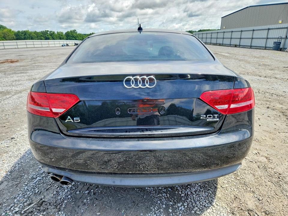 2011 Audi A5 VIN WAULFAFR9BA028610 COPART salvage auction — MECHANICAL, Nc - Dealer Only Clean Title, sold $550 on 2026-07-29 (photo 6)