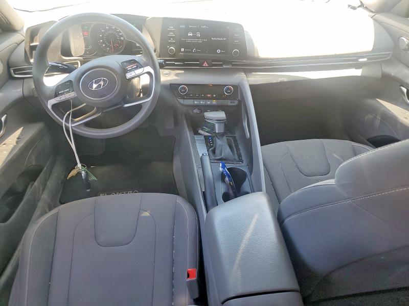 2021 Hyundai Elantra VIN KMHLM4AG6MU141492 COPART salvage auction — FRONT END, CA - SALVAGE CERTIFICATE, sold $3,150 on 2026-07-02 (photo 8)