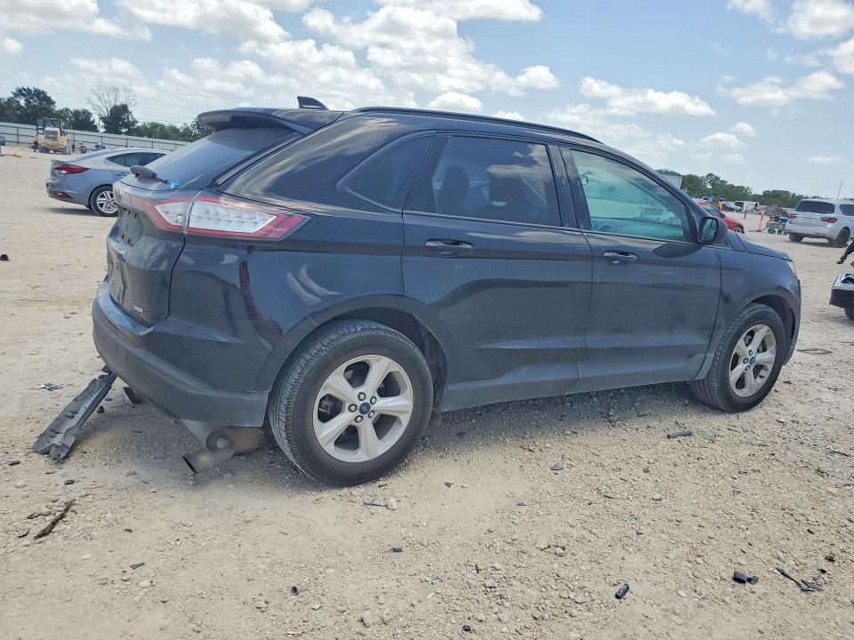 2016 Ford Edge VIN 2FMPK3G95GBB10917 COPART salvage auction — REAR END, Tx - Salvage Vehicle Title, sold $1,950 on 2026-07-09 (photo 3)