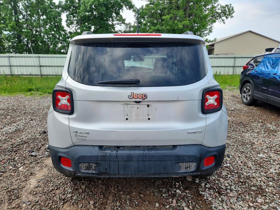 2016 Jeep Renegade VIN ZACCJBBT1GPD53736 COPART salvage auction — FRONT END, Pa - Certificate Of Salvage, sold $250 on 2026-08-03 (photo 6)