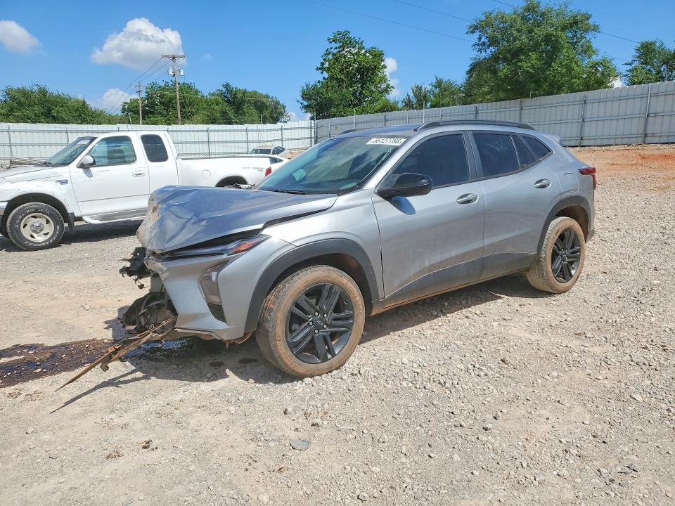 2024 Chevrolet Trax VIN KL77LKE28RC163189 COPART salvage auction — FRONT END, Ok - Cert Of Title-Salvage, sold $3,250 on 2026-07-28 (photo 1)