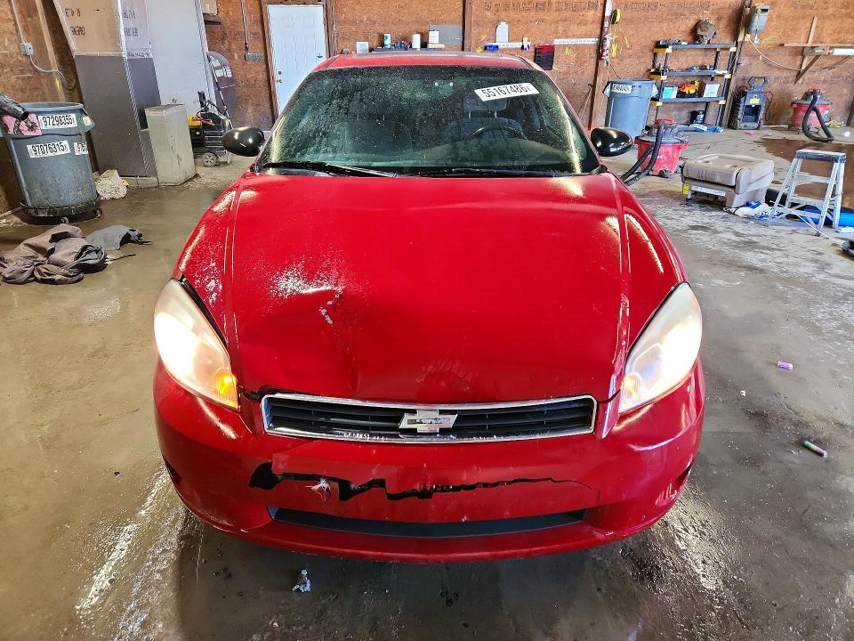 2007 Chevrolet Monte carlo VIN 2G1WK15K279191255 COPART salvage auction — FRONT END, Pa - Certificate Of Salvage, sold $400 on 2026-07-02 (photo 5)