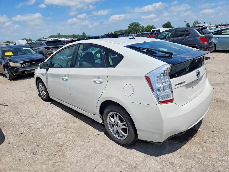 2011 Toyota Prius VIN JTDKN3DU1B5342622 COPART salvage auction — NORMAL WEAR, In - Cert Of Title - Rebuilt Vehicl, sold $1,400 on 2026-07-04 (photo 2)