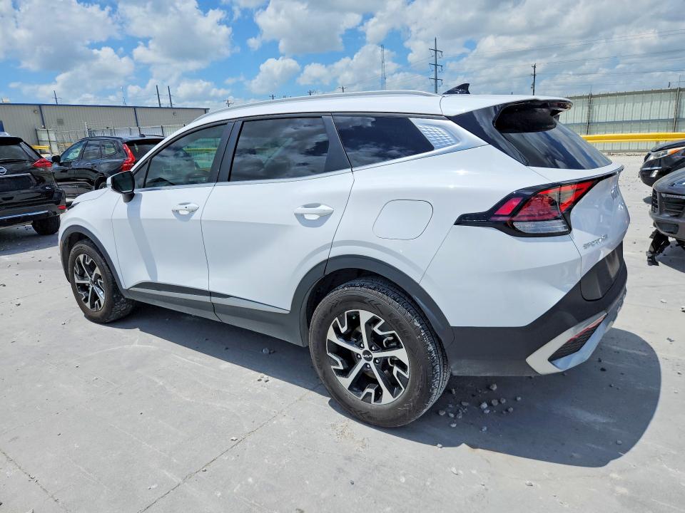 2024 Kia Sportage VIN 5XYK3CDF9RG175953 COPART salvage auction — FRONT END, Tx - Salvage Vehicle Title, sold $3,700 on 2026-07-28 (photo 2)