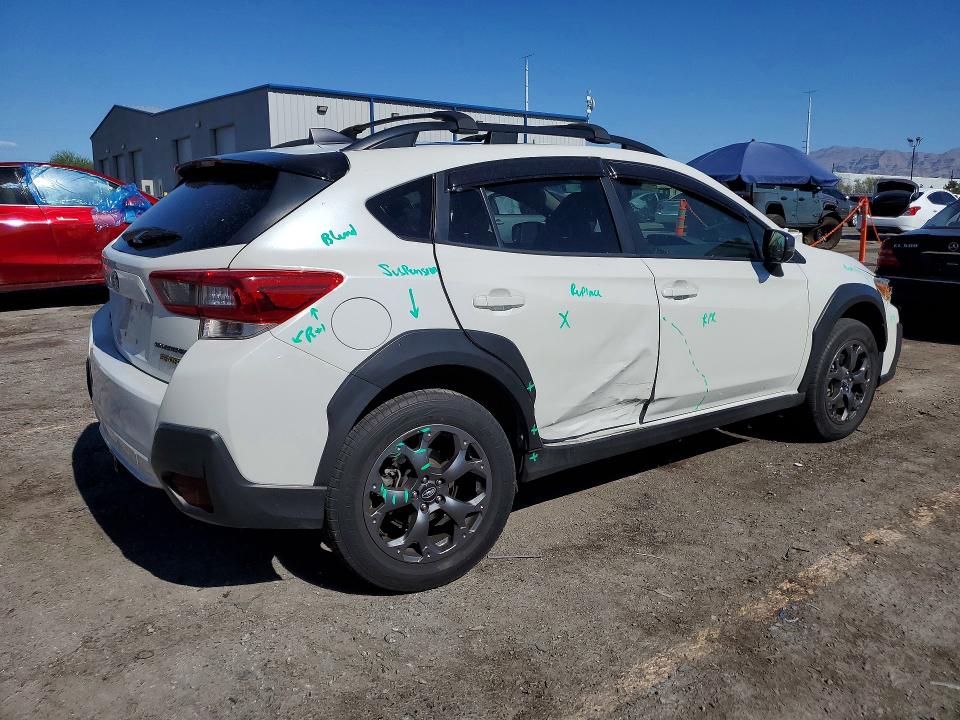 2022 Subaru VIN JF2GTHSC0NH203461 COPART salvage auction — SIDE, Nv - Salvage Title, sold $7,400 on 2026-07-02 (photo 3)