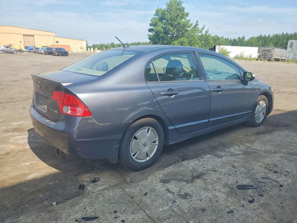 2008 Honda Civic hybrid VIN JHMFA36228S017611 COPART salvage auction — FRONT END, Sc - Certificate Of Title, sold $275 on 2026-07-10 (photo 3)