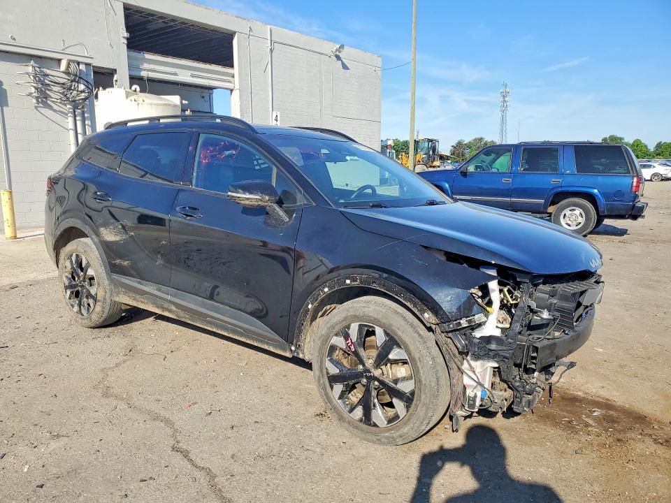 2023 Kia Sportage VIN 5XYK6CAF2PG126165 COPART salvage auction — FRONT END, Va - Cert Of Title - Salvage, sold $8,000 on 2026-07-22 (photo 4)