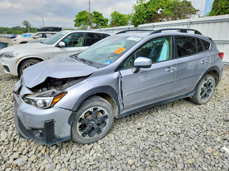 2021 Subaru Crosstrek VIN JF2GTAECXM8272787 COPART salvage auction — FRONT END, Nj - Cert Of Title-Salvage, sold $4,550 on 2026-07-20 (photo 1)