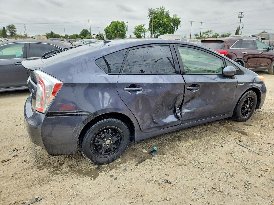 2015 Toyota Prius VIN JTDKN3DU5F1981793 COPART salvage auction — SIDE, Ca - Salvage Certificate, sold $925 on 2026-07-20 (photo 3)