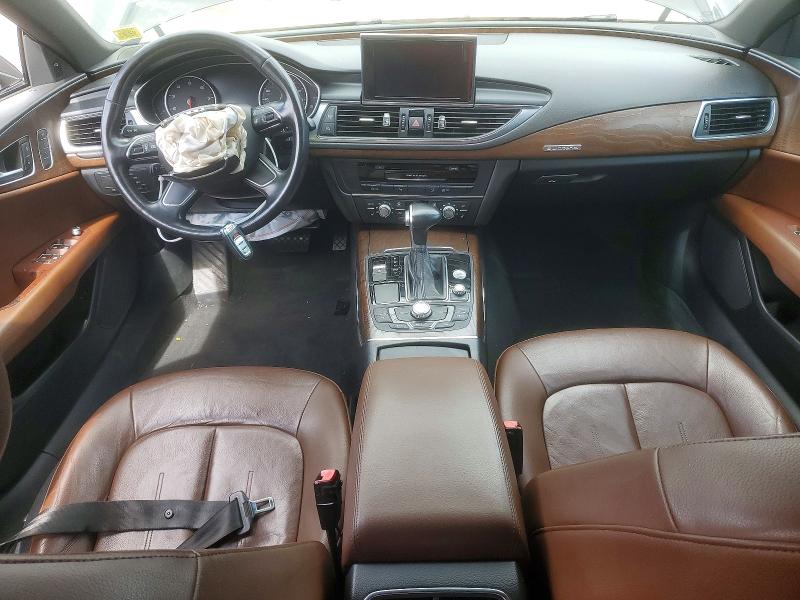 2014 Audi A7 VIN WAUWGAFC6EN100480 COPART salvage auction — FRONT END, Ga - Cert Of Title-Salvage, sold $1,000 on 2026-07-24 (photo 8)