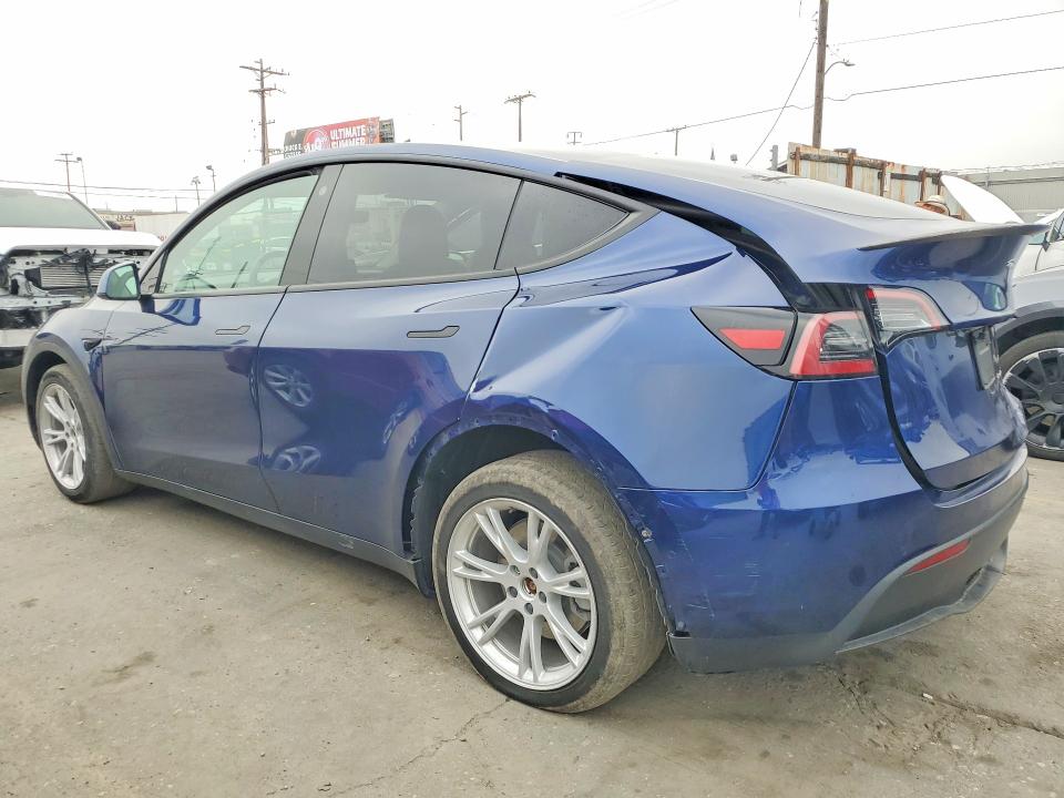 2022 Tesla Model y VIN 7SAYGDEEXNF429524 COPART salvage auction — REAR END, Ca - Salvage Certificate, sold $12,000 on 2026-07-27 (photo 2)