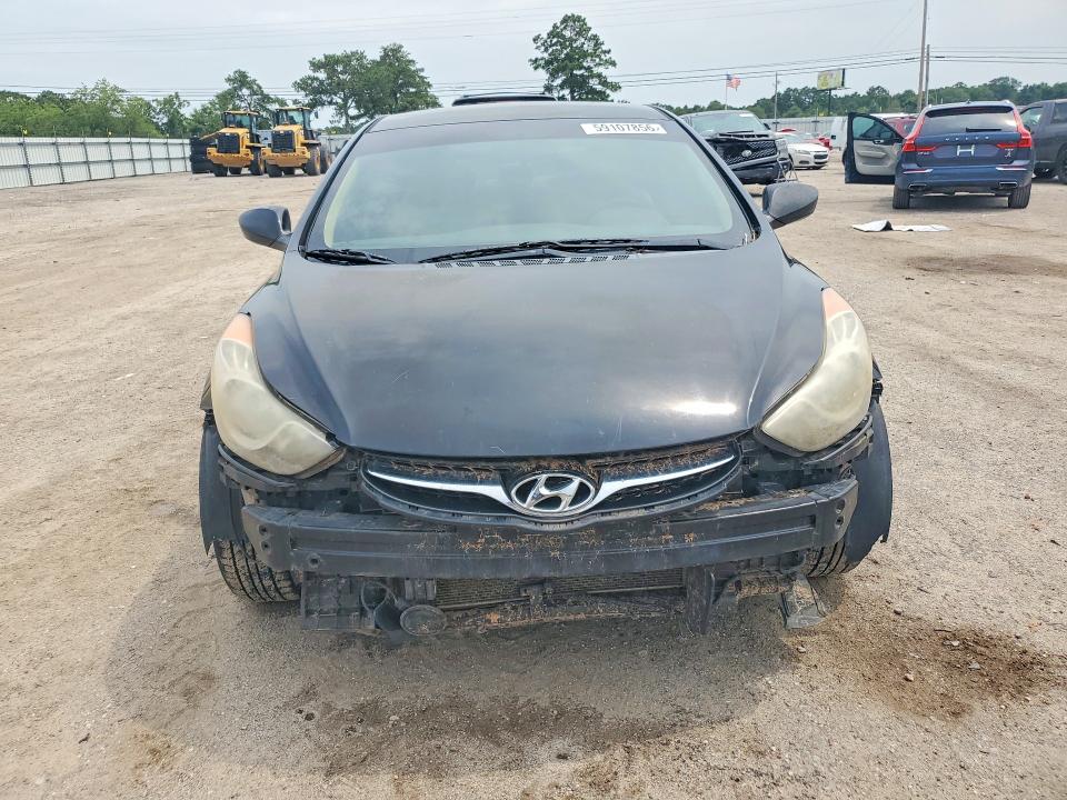 2011 Hyundai Elantra VIN KMHDH4AE3BU085936 COPART salvage auction — FRONT END, Al - Cert Of Title-Salvage Title, sold $450 on 2026-07-09 (photo 5)