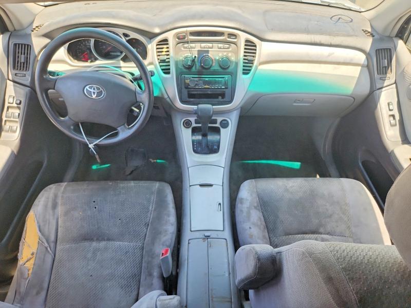 2005 Toyota Highlander VIN JTEDP21A450050127 COPART salvage auction — FRONT END, Mt - Certificate Of Title, sold $725 on 2026-07-27 (photo 8)