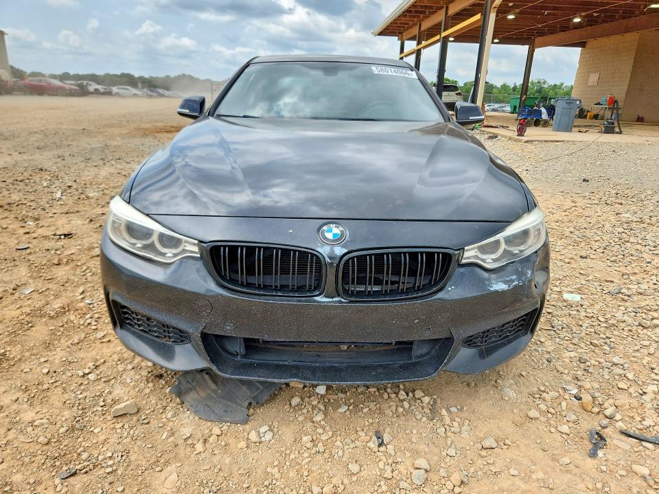 2014 BMW 4er VIN WBA3N7C55EK221410 COPART salvage auction — FRONT END, Tn - Certificate Of Title, sold $1,700 on 2026-07-07 (photo 5)
