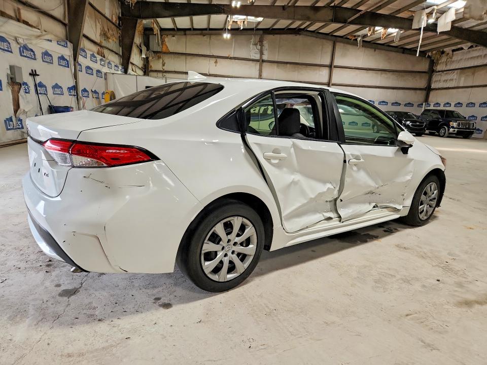 2020 Toyota Corolla VIN JTDEPRAE3LJ081123 COPART salvage auction — SIDE, Fl - Certificate Of Title, sold $2,050 on 2026-07-07 (photo 3)